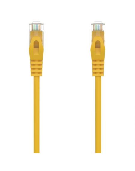 Cable de Red RJ45 AWG24 UTP Aisens A145-0564 Cat.6A/ LSZH/ 30cm/ Amarillo