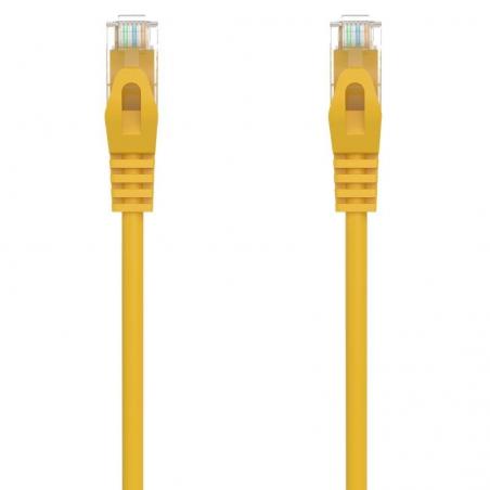 Cable de Red RJ45 AWG24 UTP Aisens A145-0569 Cat.6A/ LSZH/ 3m/ Amarillo