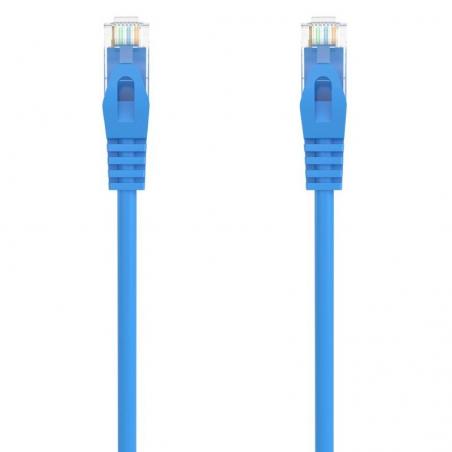 Cable de Red RJ45 AWG24 UTP Aisens A145-0571 Cat.6A/ LSZH/ 30cm/ Azul