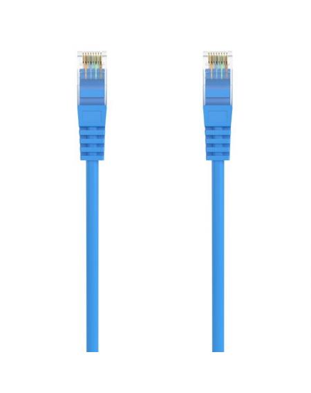 Cable de Red RJ45 AWG24 UTP Aisens A145-0571 Cat.6A/ LSZH/ 30cm/ Azul