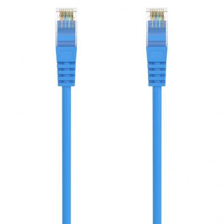 Cable de Red RJ45 AWG24 UTP Aisens A145-0571 Cat.6A/ LSZH/ 30cm/ Azul