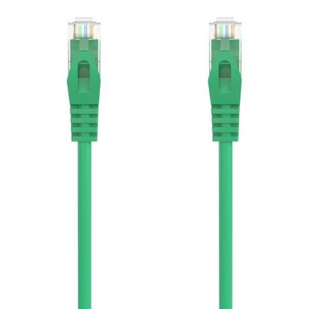 Cable de Red RJ45 AWG24 UTP Aisens A145-0577 Cat.6A/ LSZH/ 25cm/ Verde