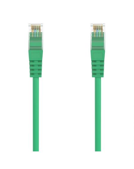 Cable de Red RJ45 AWG24 UTP Aisens A145-0577 Cat.6A/ LSZH/ 25cm/ Verde