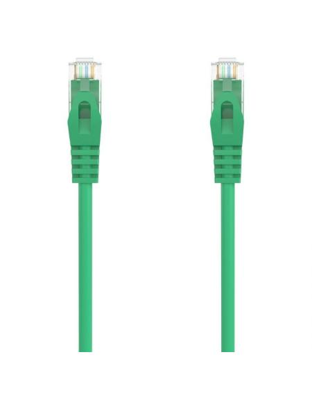 Cable de Red RJ45 AWG24 UTP Aisens A145-0580 Cat.6A/ LSZH/ 1m/ Verde