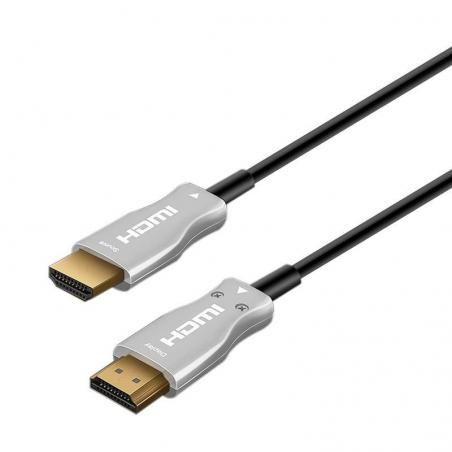 Cable HDMI 2.0 AOC 4K Aisens A148-0380/ HDMI Macho - HDMI Macho/ 50m/ Negro - Imagen 1