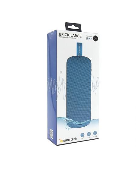 Altavoz con Bluetooth Sunstech Bricklarge/ 10W/ 2.0/ Azul