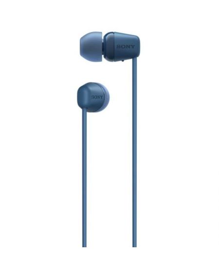 Auriculares Inalámbrico Intrauditivos Sony WI-C100/ con Micrófono/ Bluetooth/ Azules