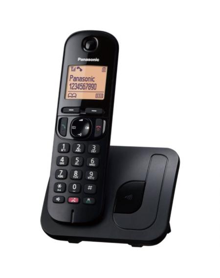 Teléfono Inalámbrico Panasonic KX-TGC250SPB/ Negro