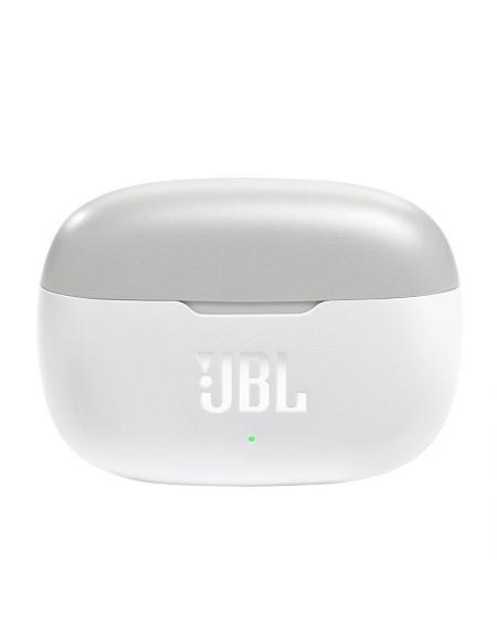 Auriculares Bluetooth JBL Wave 200TWS con estuche de carga/ Autonomía 5h/ Blancos