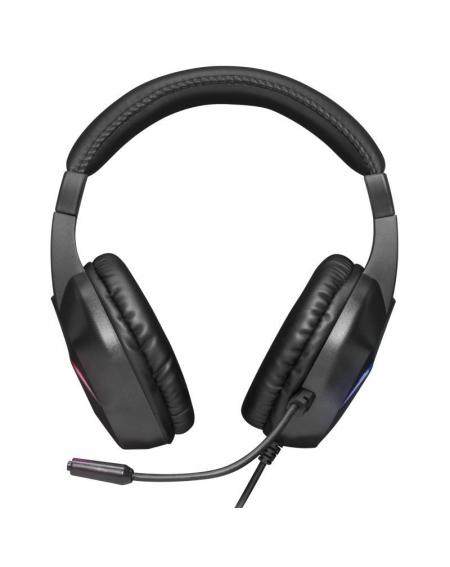 Auriculares Gaming con Micrófono Mars Gaming MH122/ Jack 3.5/ Negros