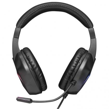 Auriculares Gaming con Micrófono Mars Gaming MH122/ Jack 3.5/ Negros