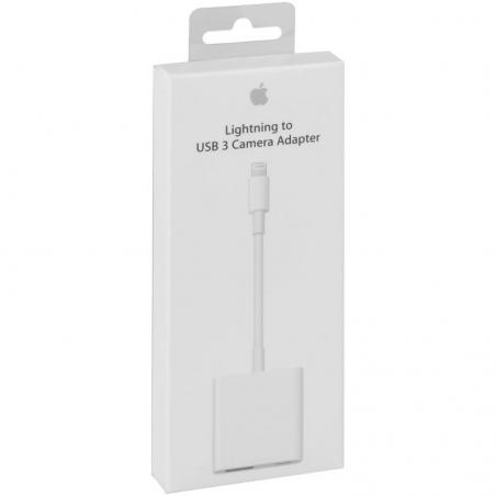 Adaptador Apple MK0W2ZM/A de conector Lightning a USB 3.0/ para Cámaras - Imagen 3