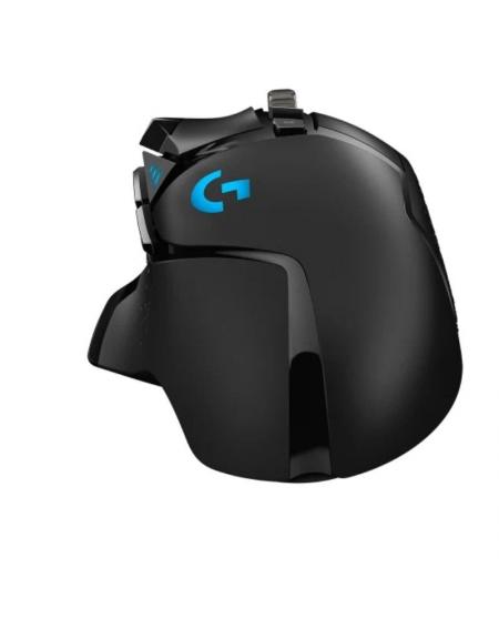 Ratón Gaming Logitech G502 Hero/ Hasta 25600 DPI/ Negro