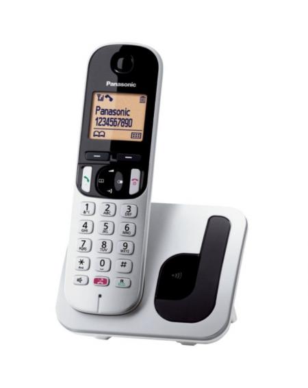 Teléfono Inalámbrico Panasonic KX-TGC250SPS/ Plata
