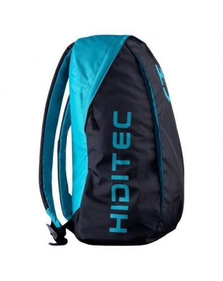 Mochila Hiditec Urbanpack Back10002 para Portátiles hasta 15.6'/ Impermeable/ Negro/ Azul