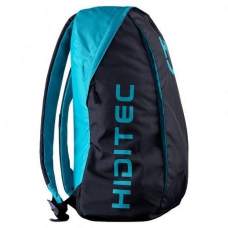 Mochila Hiditec Urbanpack Back10002 para Portátiles hasta 15.6'/ Impermeable/ Negro/ Azul