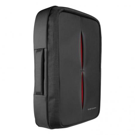 Mochila Mars Gaming MB2 para Portátil hasta 17'/ Puerto USB/ Antirrobo/ Impermeable