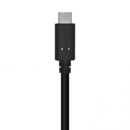 Cable USB 3.1 Aisens A107-0450/ USB Tipo-C Macho - USB Macho/ 1.5m/ Negro - Imagen 2