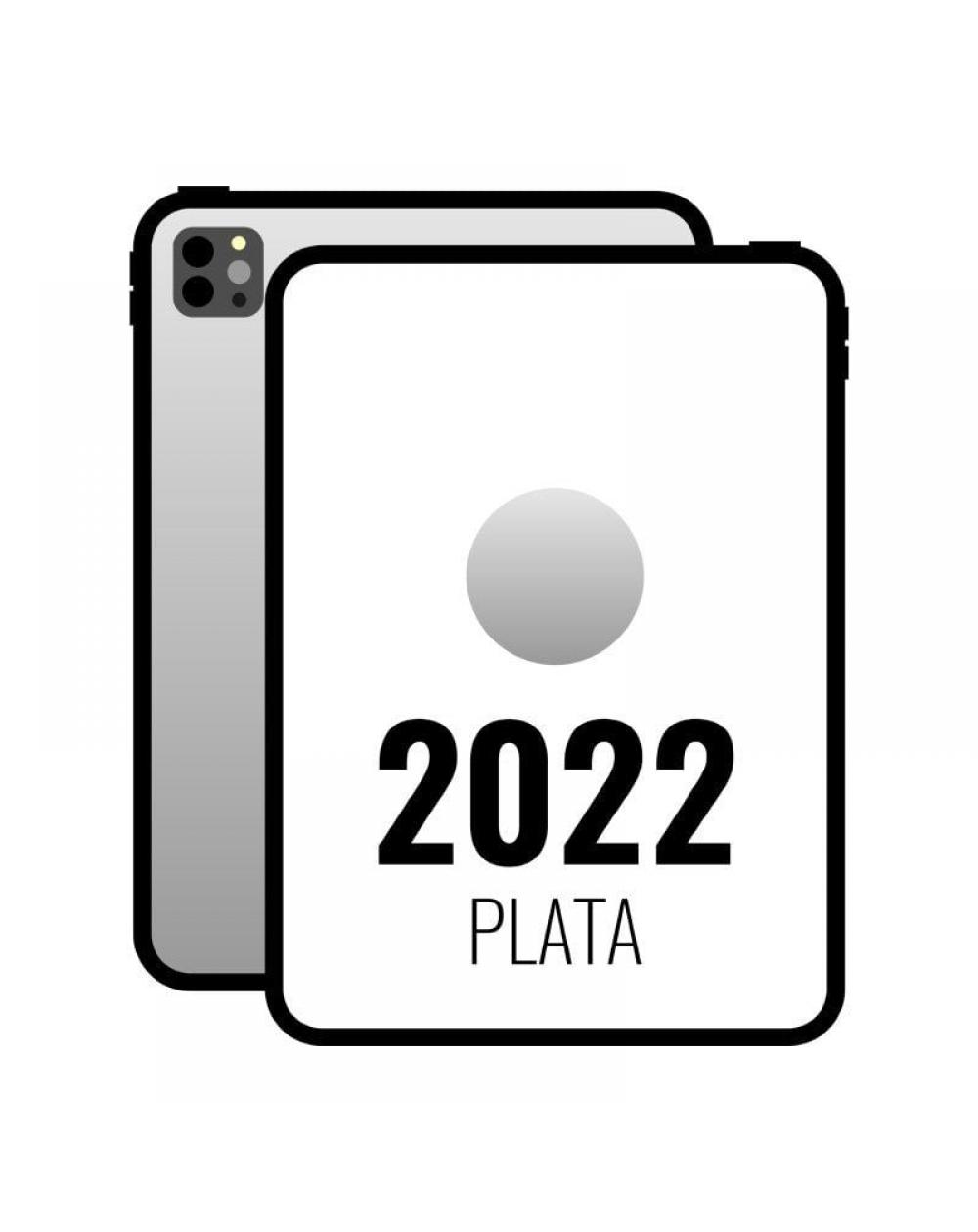 Apple iPad Pro 11' 2022 4th WiFi/ M2/ 512GB/ Plata - MNXJ3TY/A