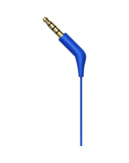 Auriculares Intrauditivos Philips TAE1105BL/ con Micrófono/ Jack 3.5/ Azules