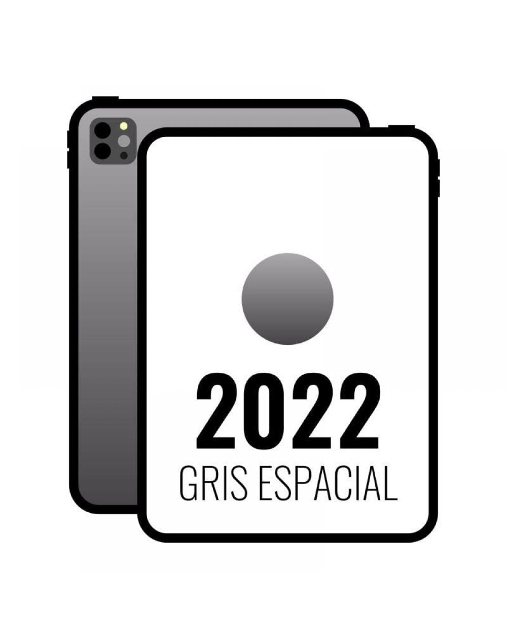 Apple iPad Pro 11' 2022 4th WiFi/ M2/ 512GB/ Gris Espacial -  MNXH3TY/A