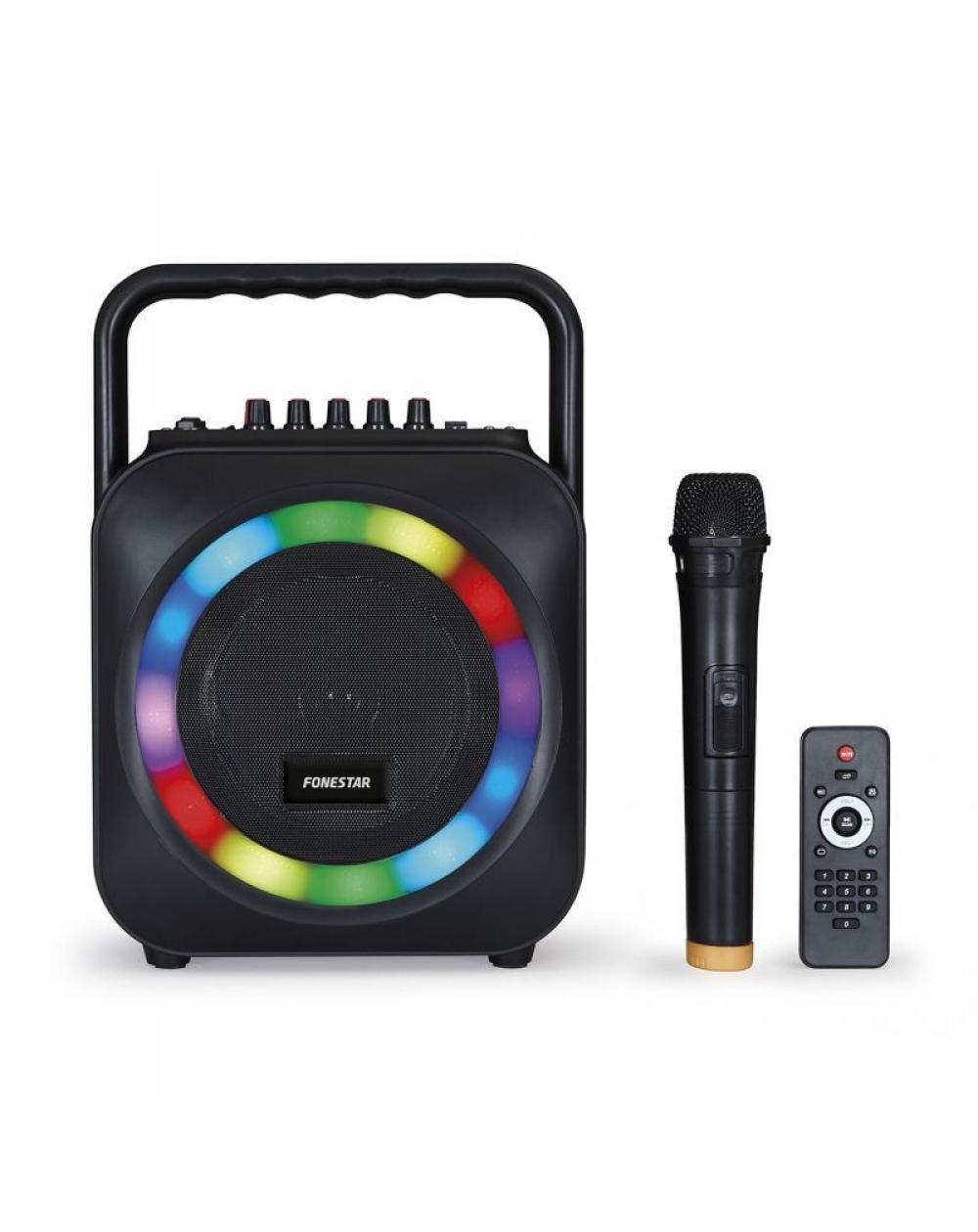 Altavoz Portable con Bluetooth Fonestar BOX-35LED/ 35W/ 1.0 - Imagen 1