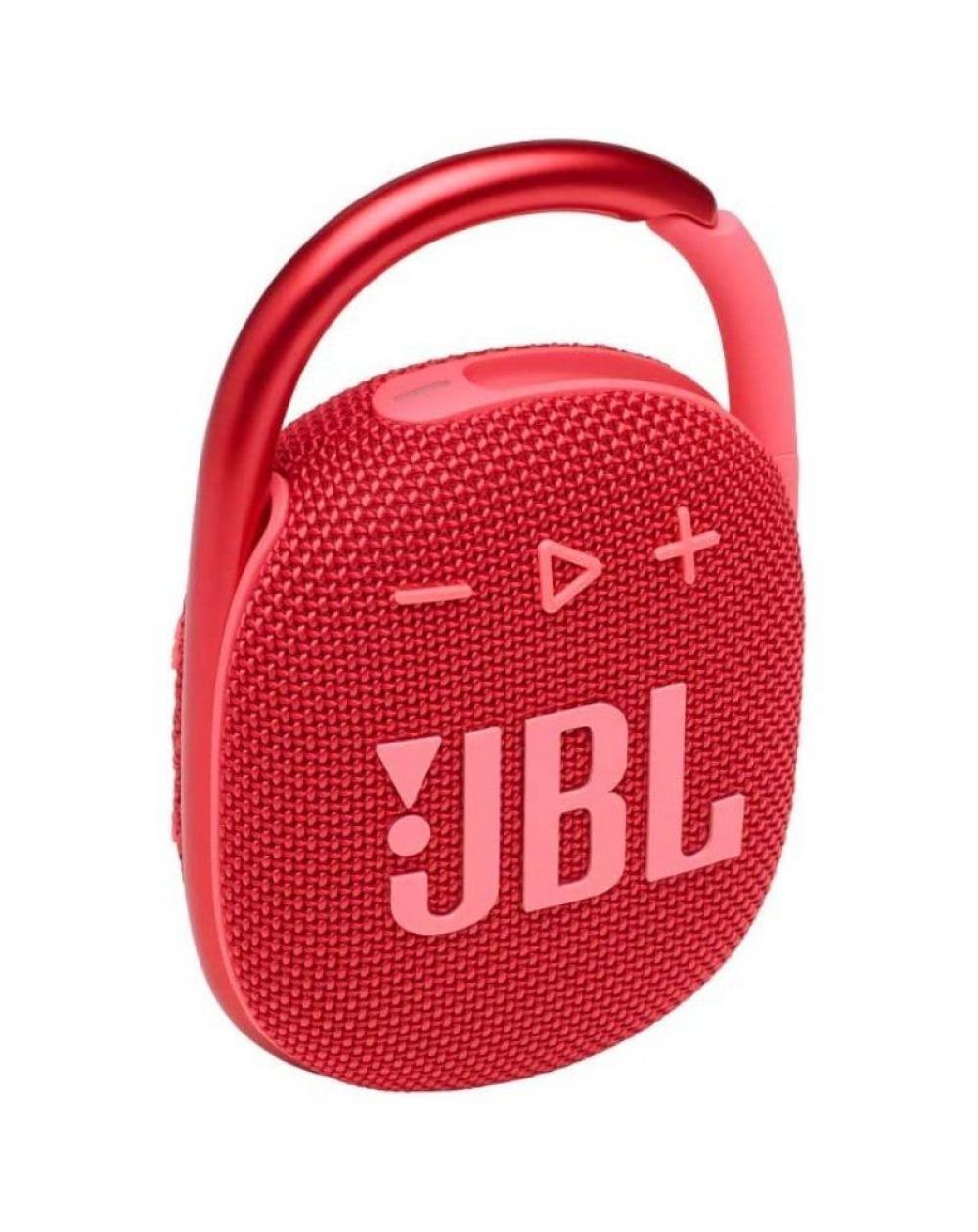 Altavoz con Bluetooth JBL Clip 4/ 5W/ 1.0/ Rojo