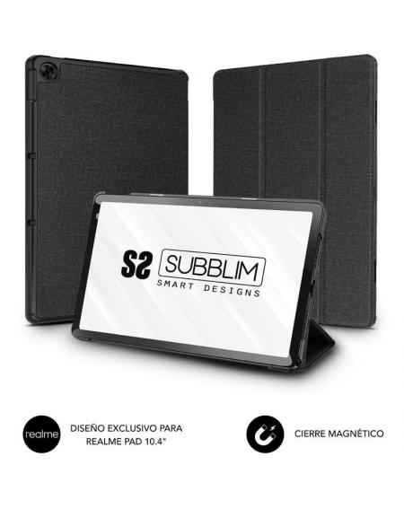 Funda Subblim Shock Case CST-5SC250 para Tablet Realme Pad de 10.4'/ Negra