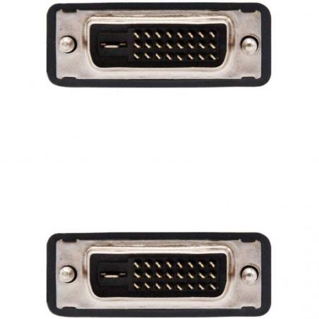 Cable DVI Dual Nanocable 10.15.0602/ DVI Macho - DVI Macho/ 1.8m/ Negro - Imagen 3