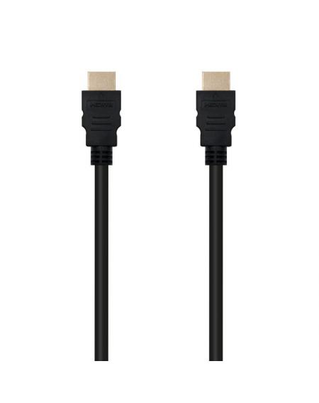 Cable HDMI 1.4 Nanocable 10.15.1705/ HDMI Macho - HDMI Macho/ 5m/ Negro - Imagen 2