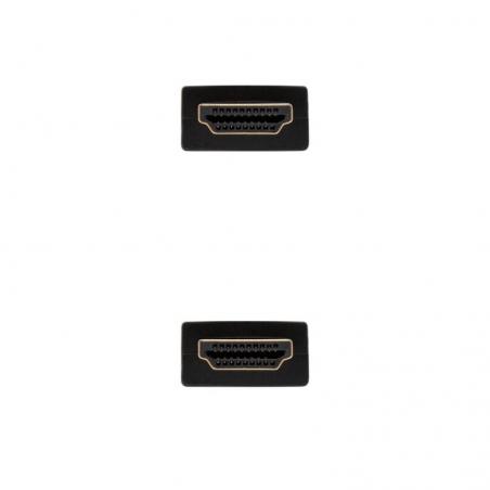 Cable HDMI 1.4 Nanocable 10.15.1705/ HDMI Macho - HDMI Macho/ 5m/ Negro - Imagen 3