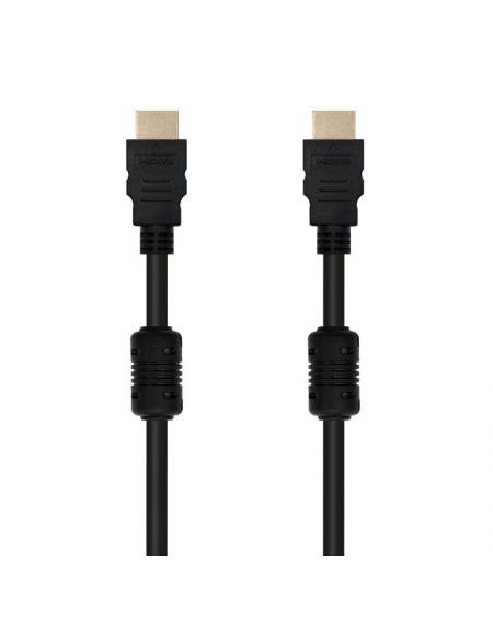 Cable HDMI 1.4 Nanocable 10.15.1802/ HDMI Macho - HDMI Macho/ 1.8m/ Negro - Imagen 1