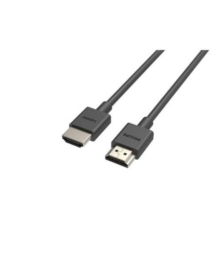 Cable HDMI 4K Philips SWV5702/ HDMI Macho - HDMI Macho/ 2m/ Certificado/ Negro
