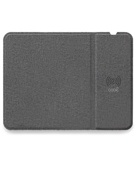 Alfombrilla Ratón COOL Mousepad + Base Carga Inalámbrica Qi 15W