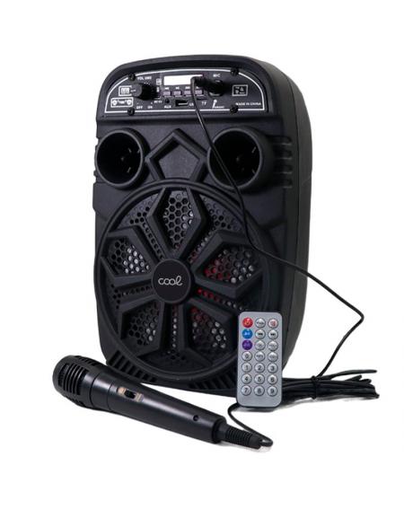 Altavoz Universal Música Bluetooth (30W) COOL Karaoke Negro