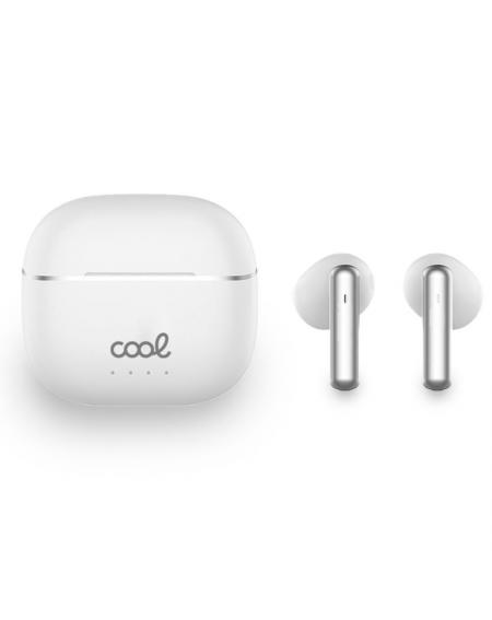 Auriculares Stereo Bluetooth Dual Pod Earbuds COOL Gen Blanco