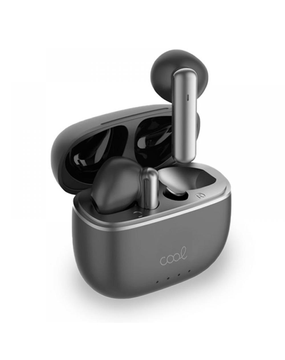 Auriculares Stereo Bluetooth Dual Pod Earbuds COOL Gen Negro