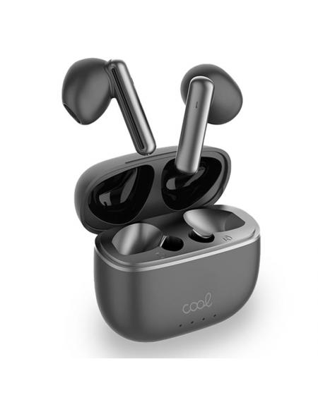 Auriculares Stereo Bluetooth Dual Pod Earbuds COOL Gen Negro