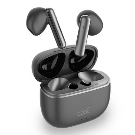 Auriculares Stereo Bluetooth Dual Pod Earbuds COOL Gen Negro