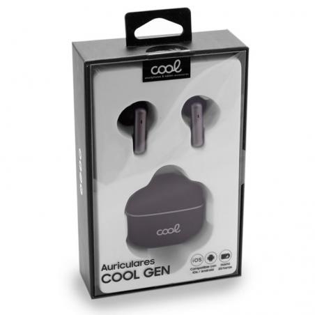 Auriculares Stereo Bluetooth Dual Pod Earbuds COOL Gen Negro