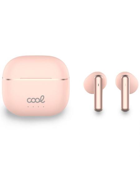 Auriculares Stereo Bluetooth Dual Pod Earbuds COOL Gen Rosa