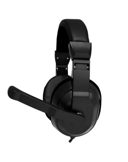 Auriculares Stereo Oficina COOL Dublin con micro Negro