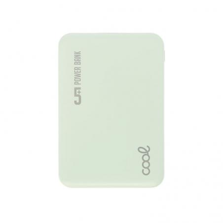 Bateria Externa Power Bank 5000 mAh COOL Leather Verde