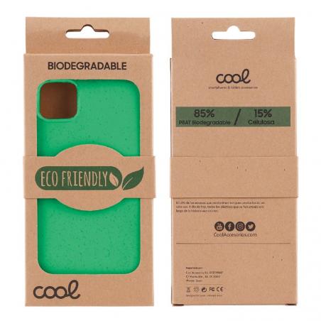 Carcasa COOL para iPhone 14 Eco Biodegradable Mint