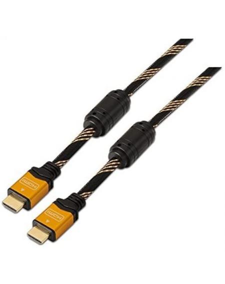 Cable HDMI 2.0 4K Nanocable 10.15.1602/ HDMI Macho - HDMI Macho/ 1.5m/ Negro/ Azul - Imagen 4