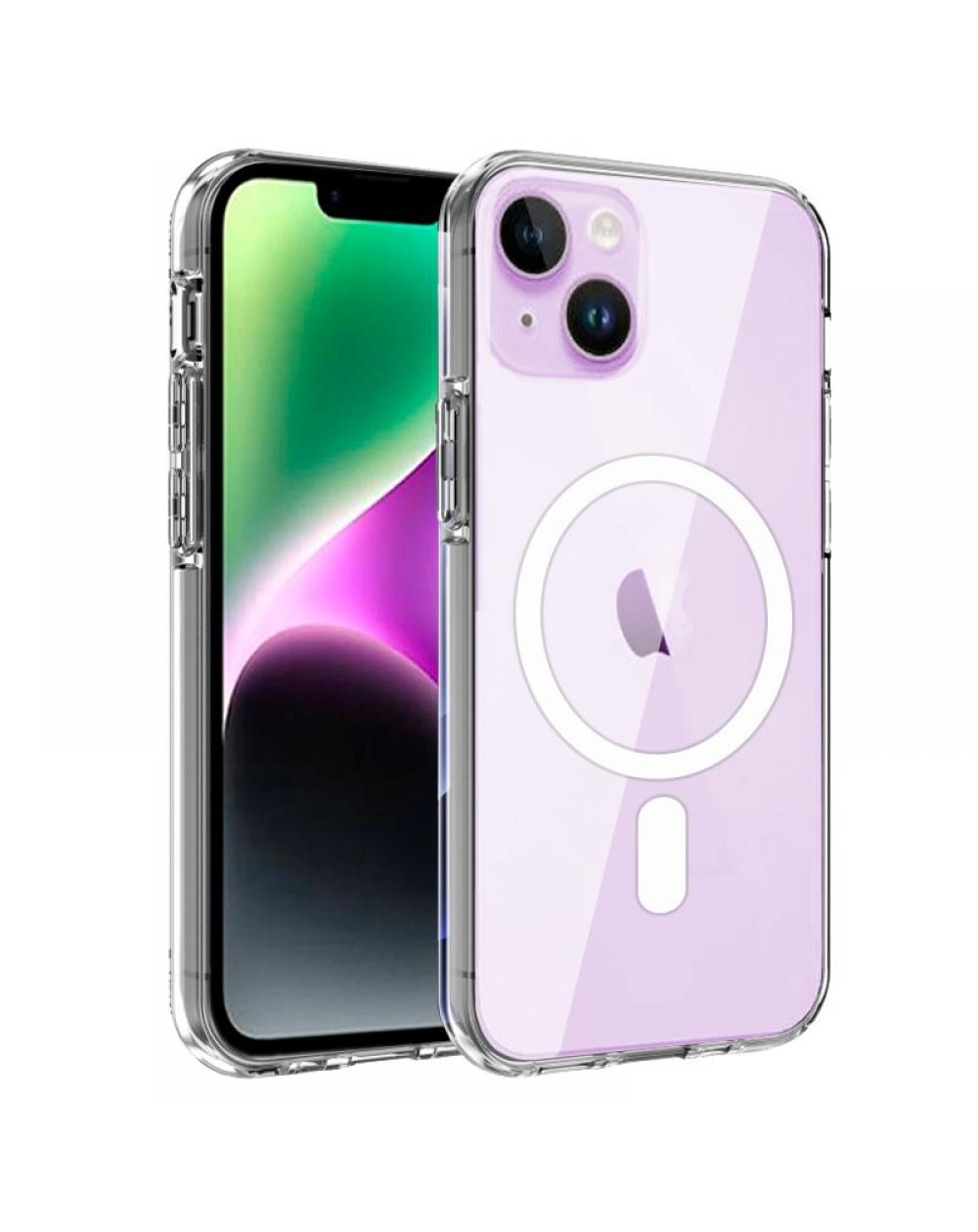 Carcasa COOL para iPhone 14 Magnética Transparente