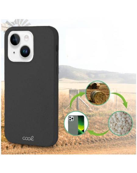 Carcasa COOL para iPhone 14 Plus Eco Biodegradable Negro