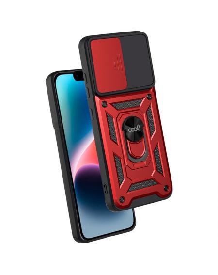 Carcasa COOL para iPhone 14 Plus Hard Ring Rojo