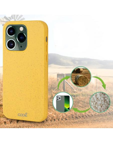 Carcasa COOL para iPhone 14 Pro Eco Biodegradable Amarillo