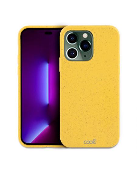 Carcasa COOL para iPhone 14 Pro Eco Biodegradable Amarillo